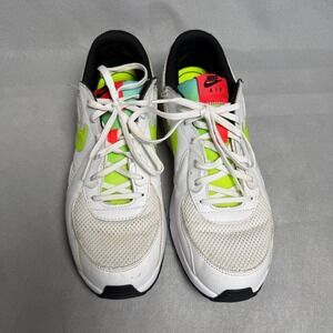 Nike Air Max Excee Mens White Neon Lime Teal CD4165-104 Sneakers